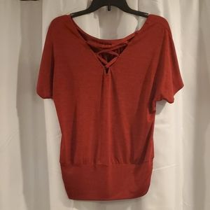 Red small shirt
